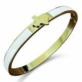 Texas Mini Bangle - White