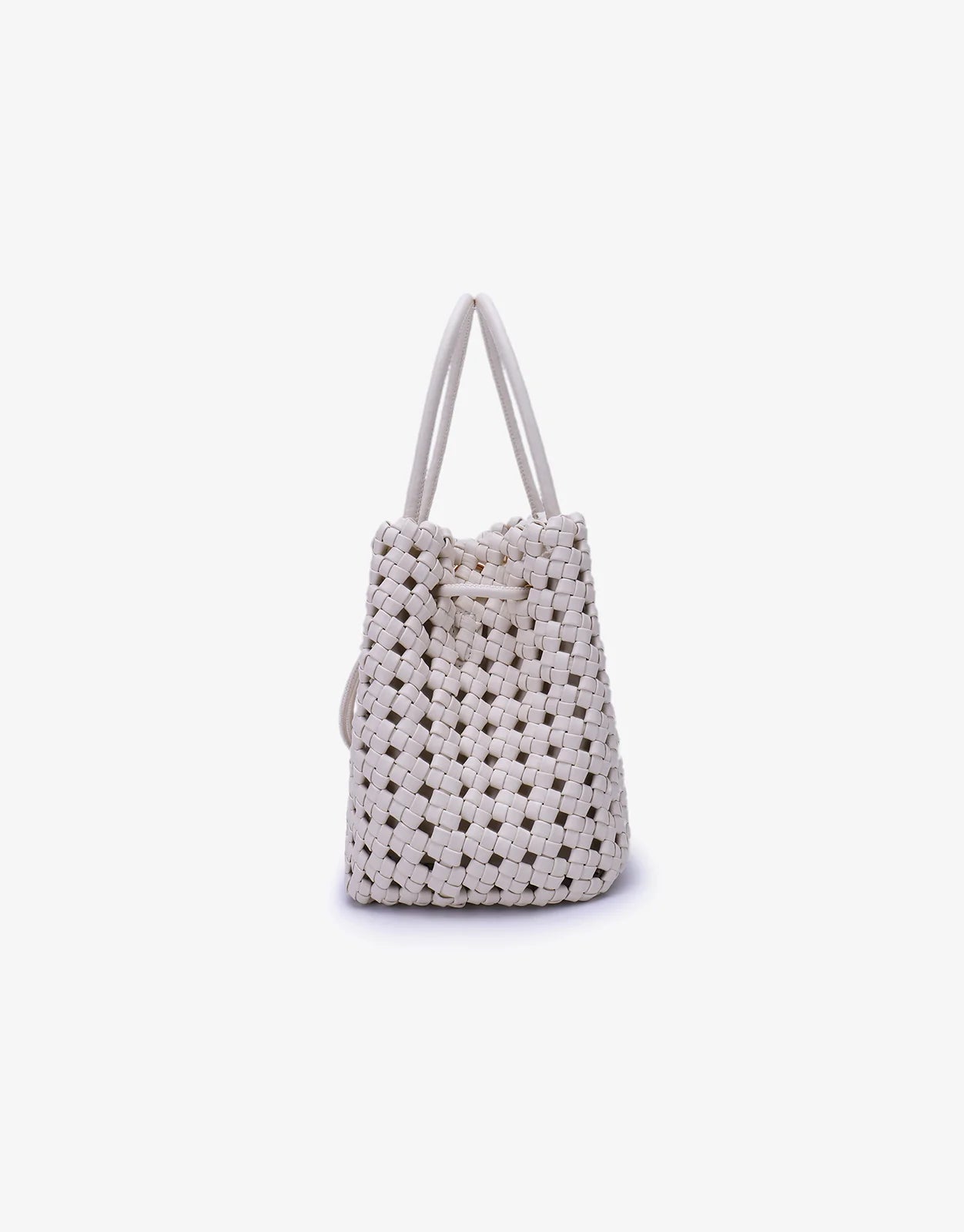 Perrie Woven Bag - Cream