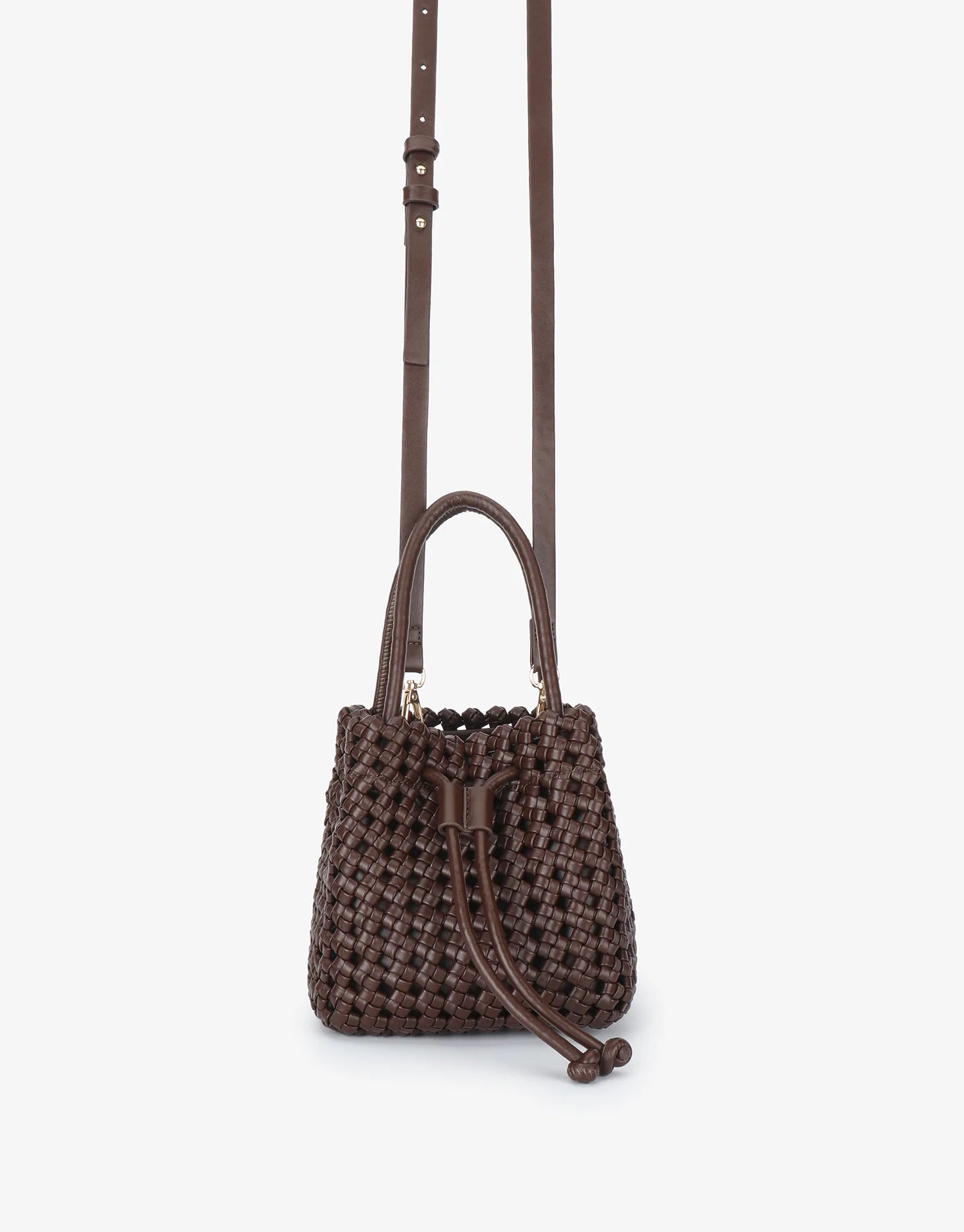 Perrie Woven Bag - Espresso