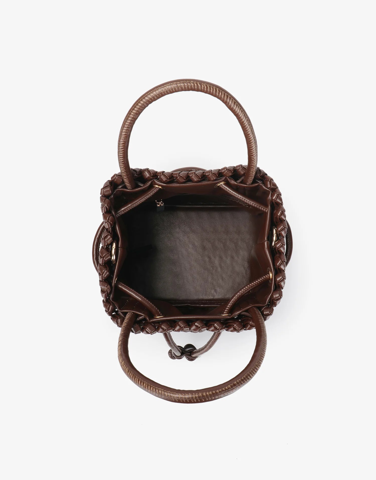 Perrie Woven Bag - Espresso