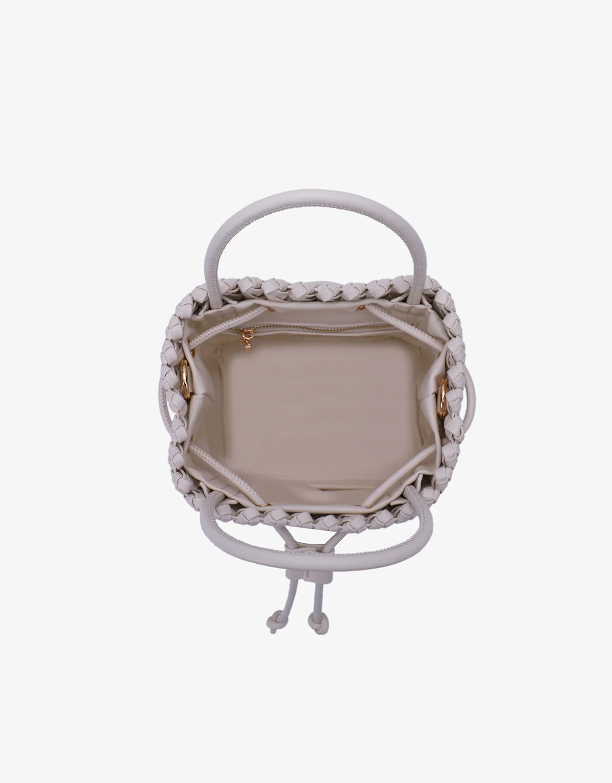 Perrie Woven Bag - Cream