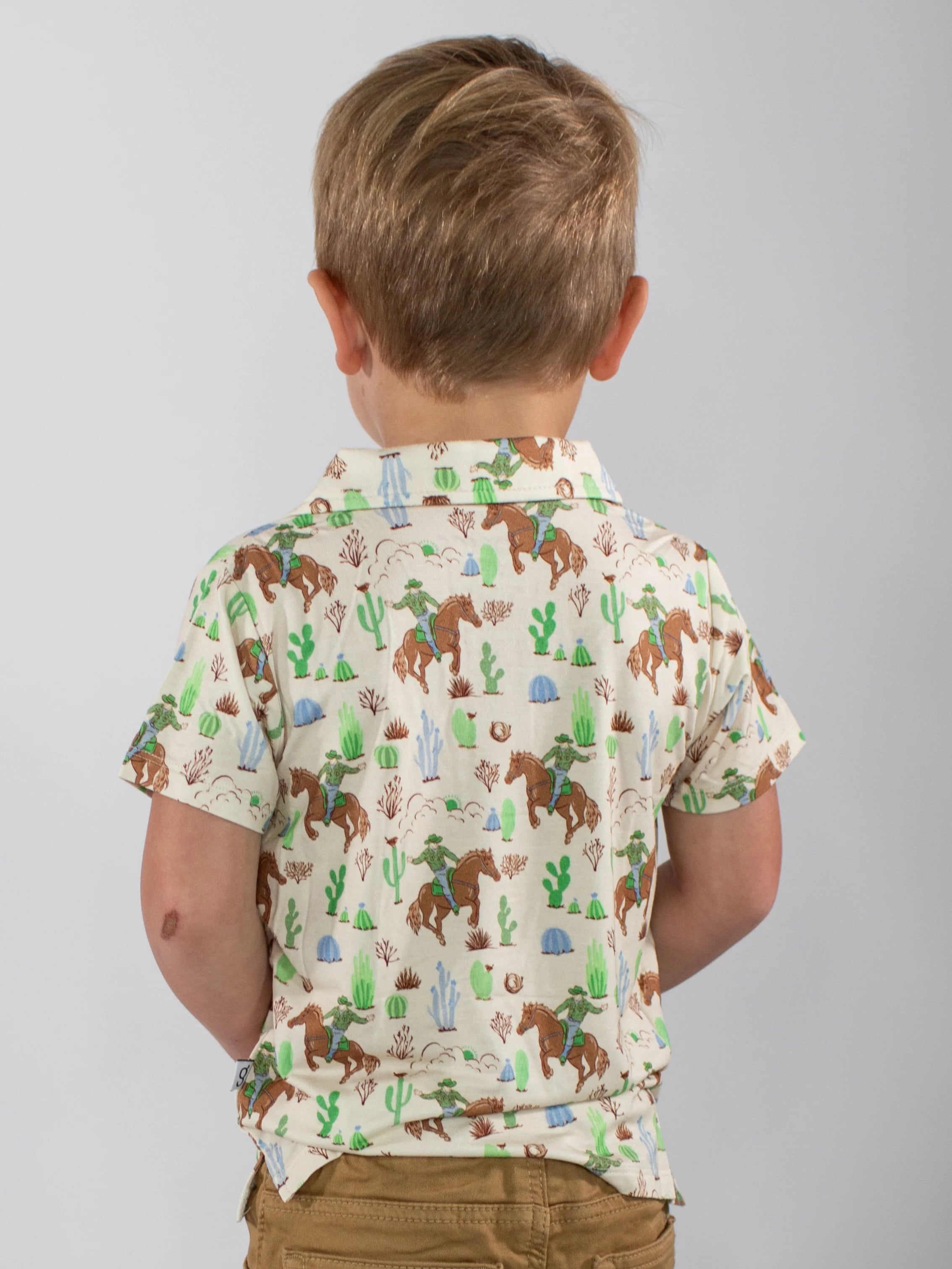 Saddle Up Cowboy Polo Shirt