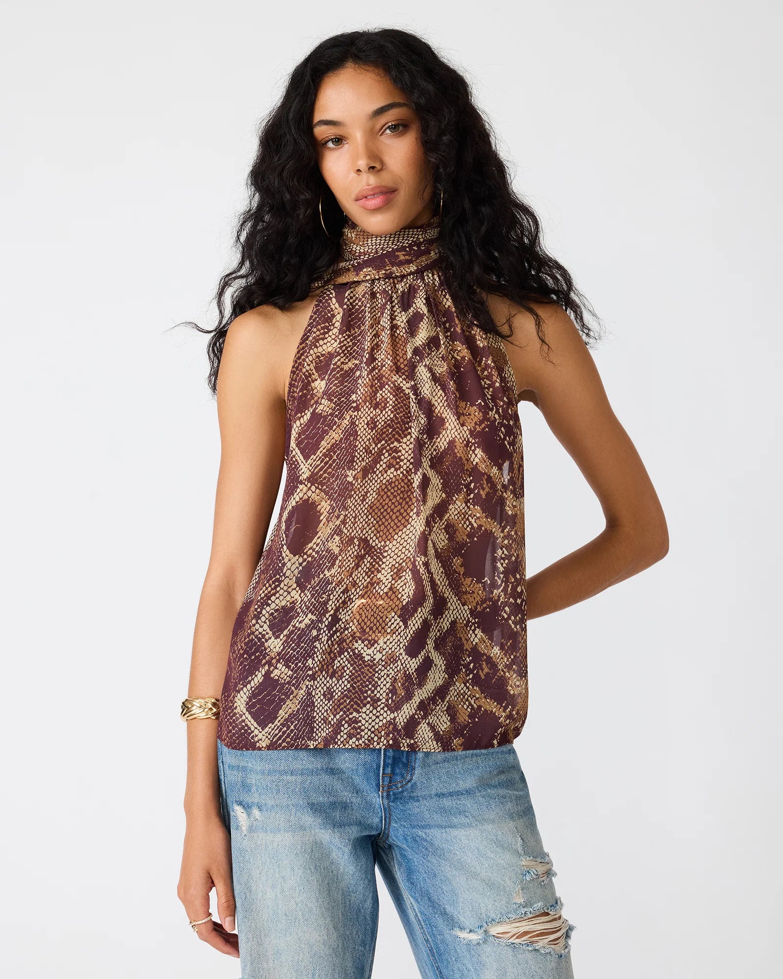 Alexane Print Top