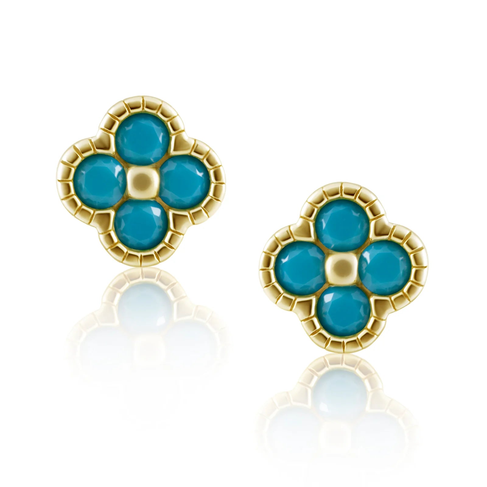 Gracie Clover Studs