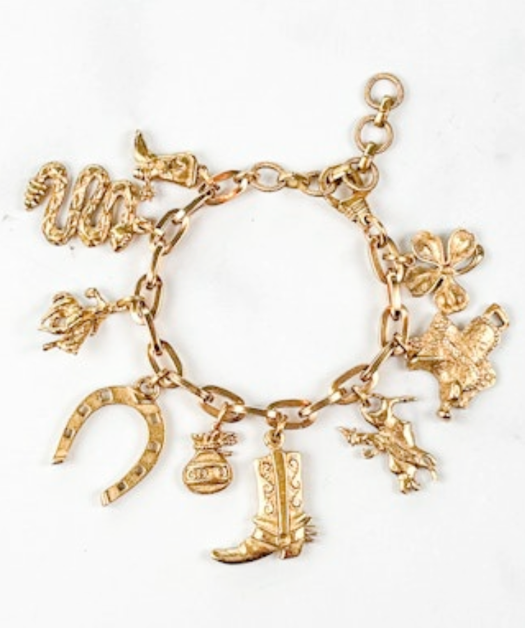 Cowgirl Charm Bracelet
