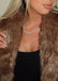 Luxe Line Tennis Necklace - 18 INCH - Tucker Brown