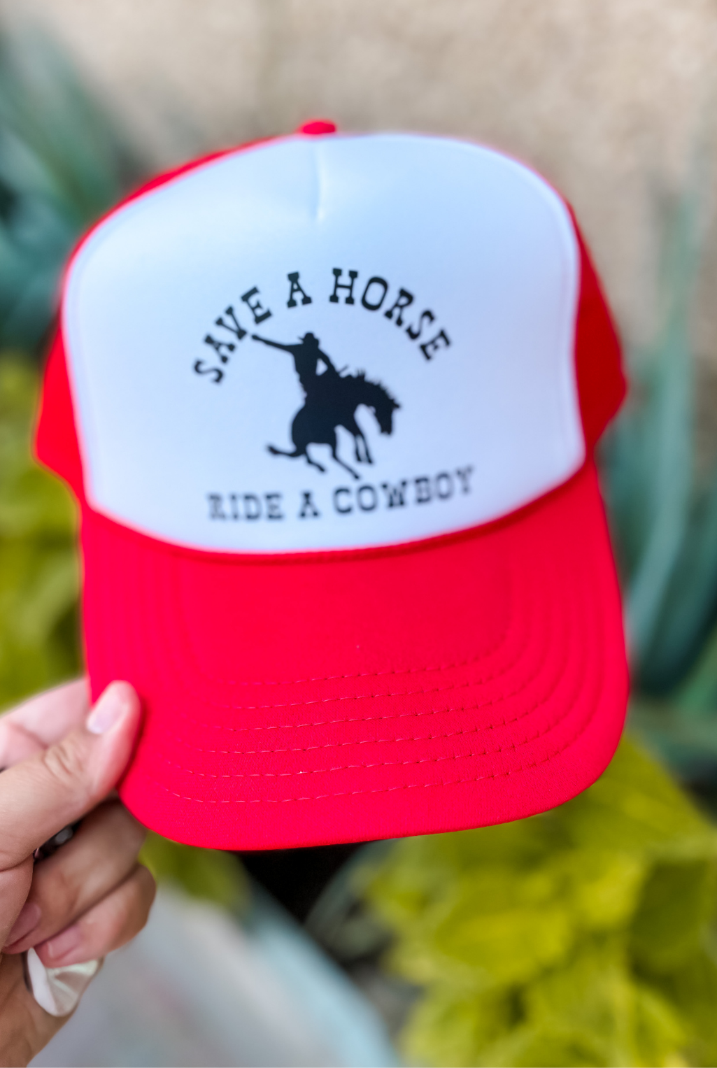 Ride A Cowboy Trucker Cap