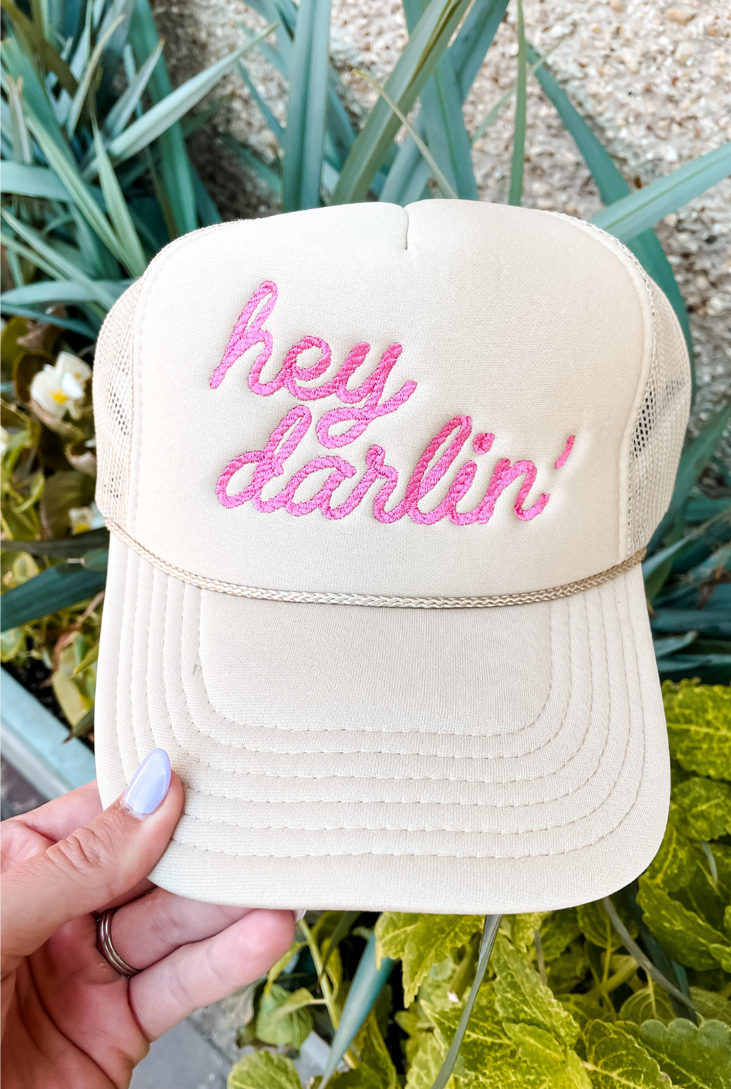 Hey Darlin' Trucker Hat - Khaki