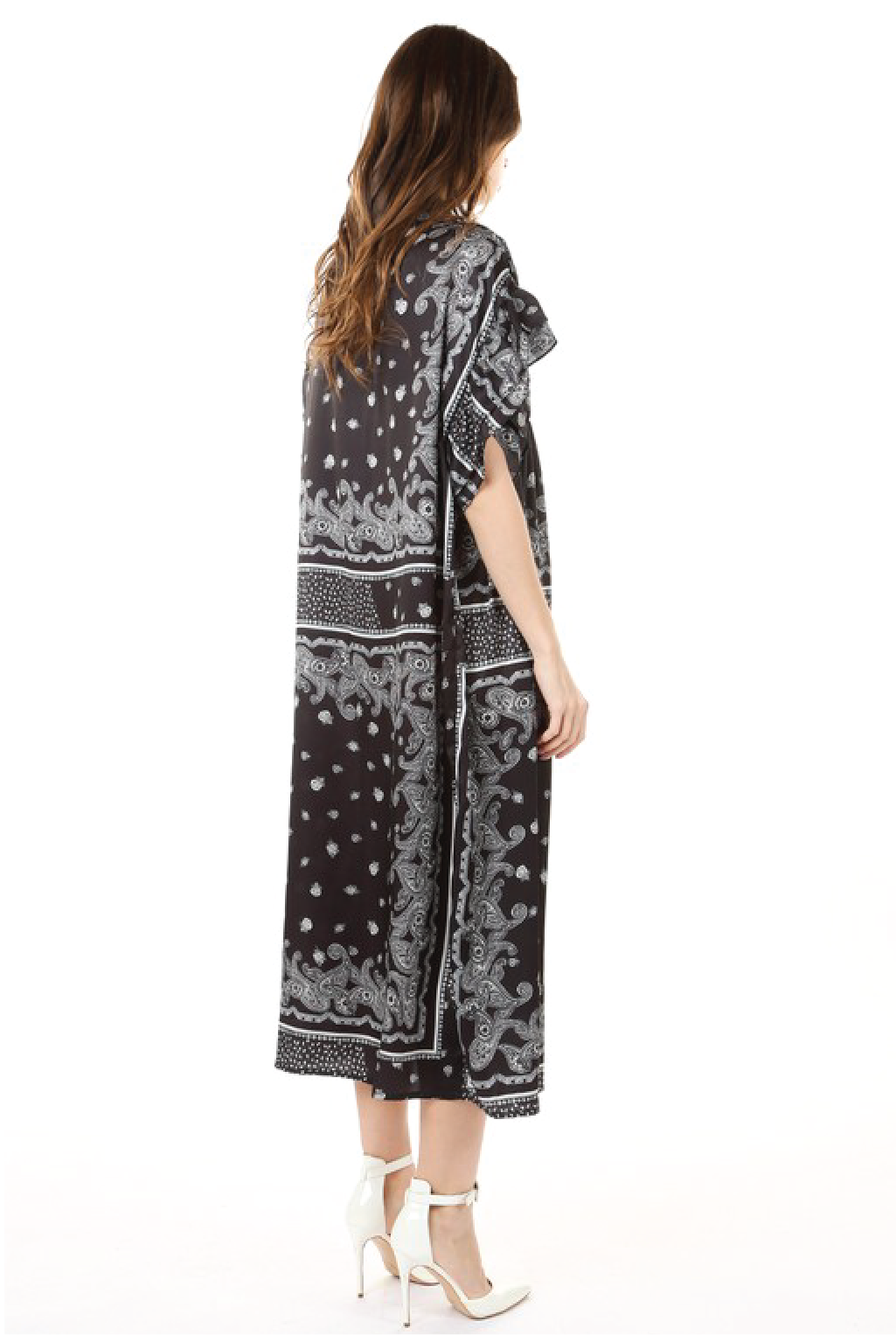 Bandana Silk Kaftan