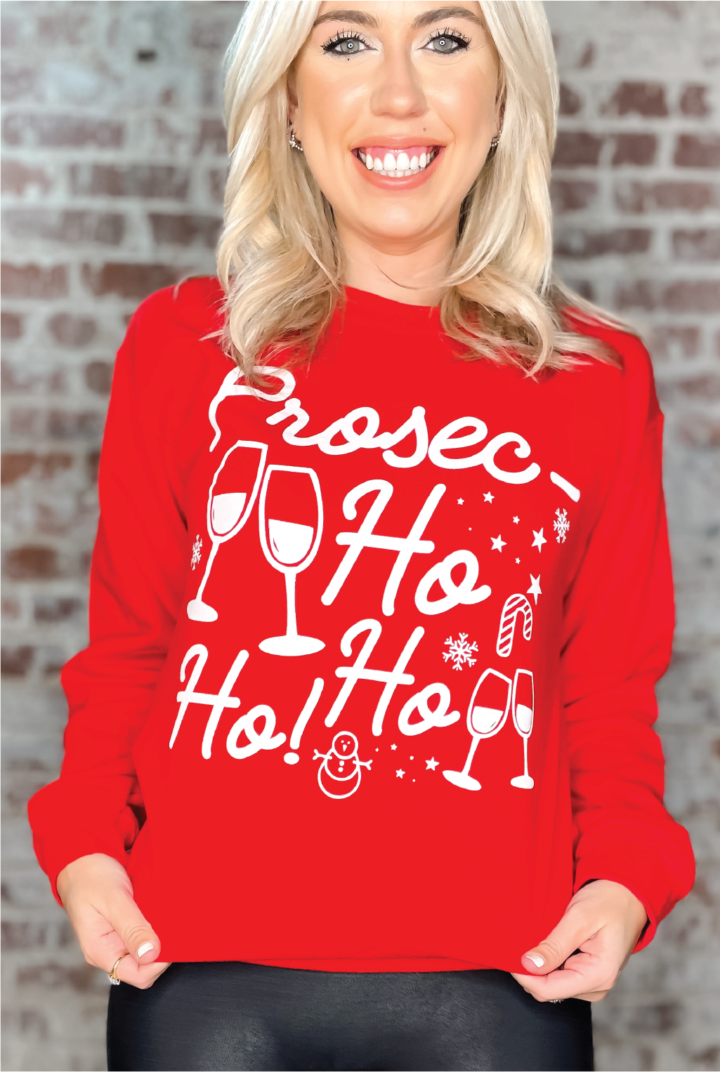 Prosec ho ho ho discount sweatshirt