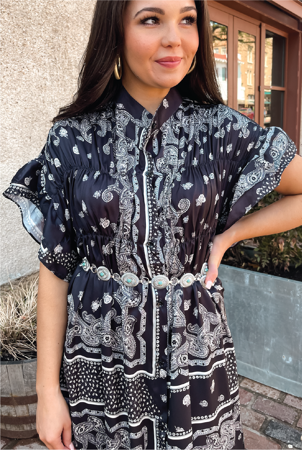 Bandana Silk Kaftan