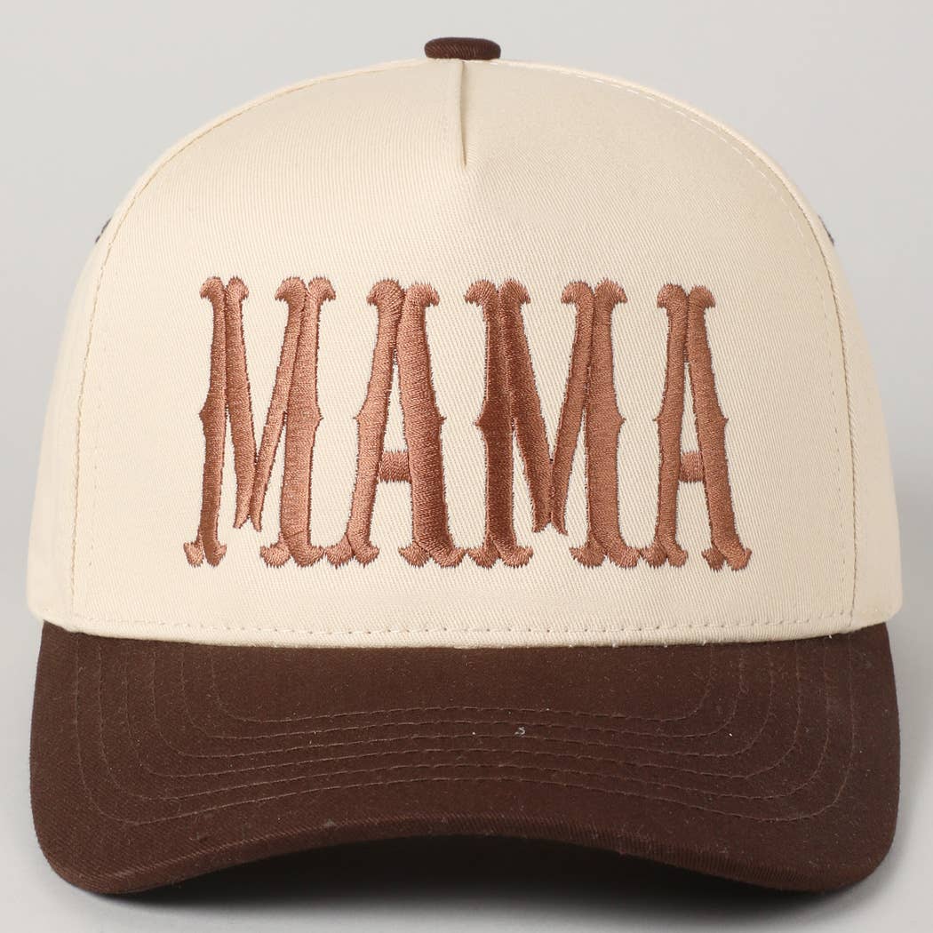 MAMA Baseball Cap - Brown