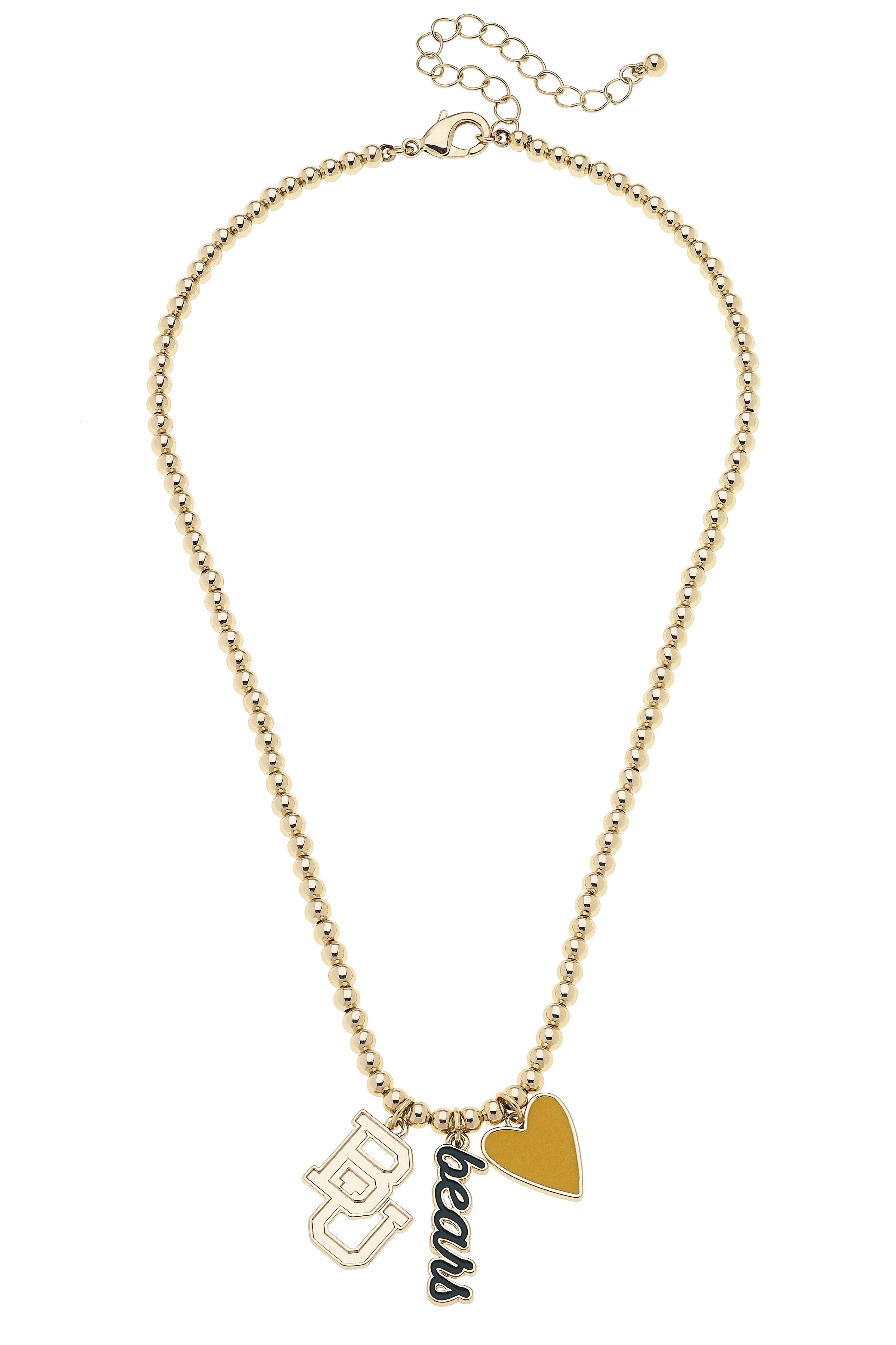 Baylor Bears Charm Necklace