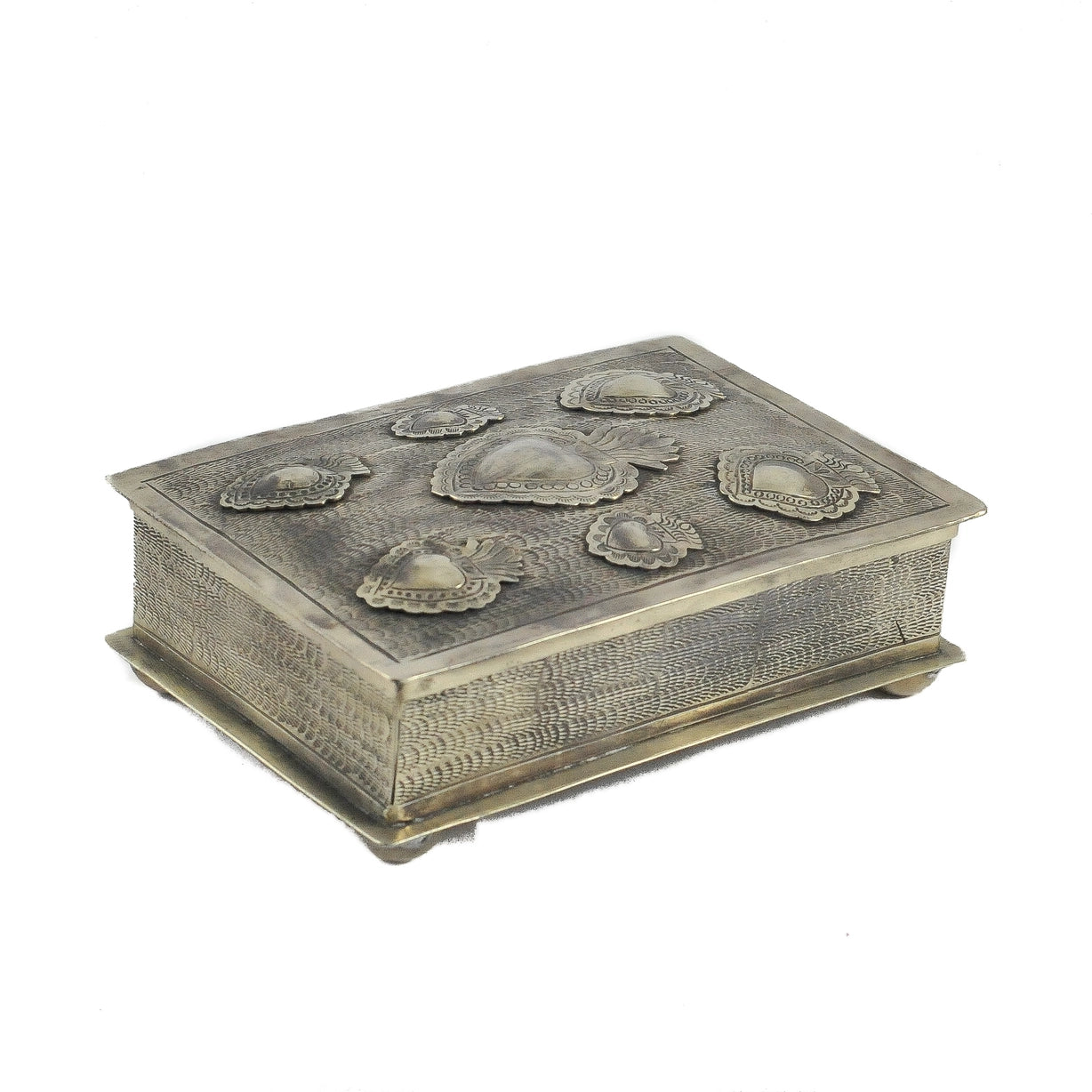 Rustic Silver Milagro Keepsake Box