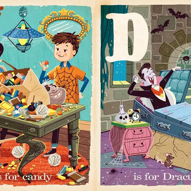 Z B Is For Boo - A Halloween Alphabet Book - Tucker Brown