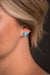 Inlayed Stud Earrings - Turquoise - Tucker Brown