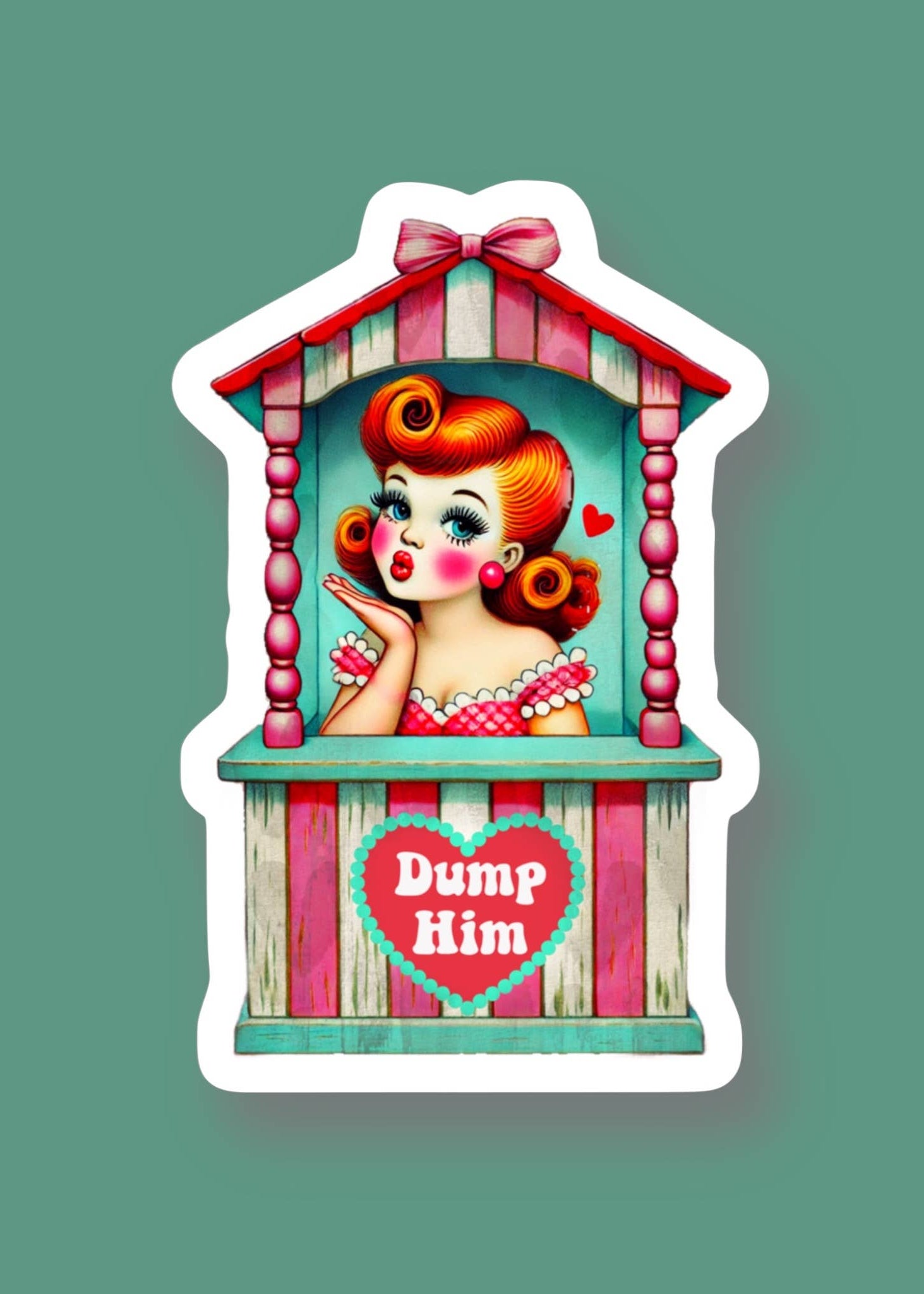Dump Him Sticker