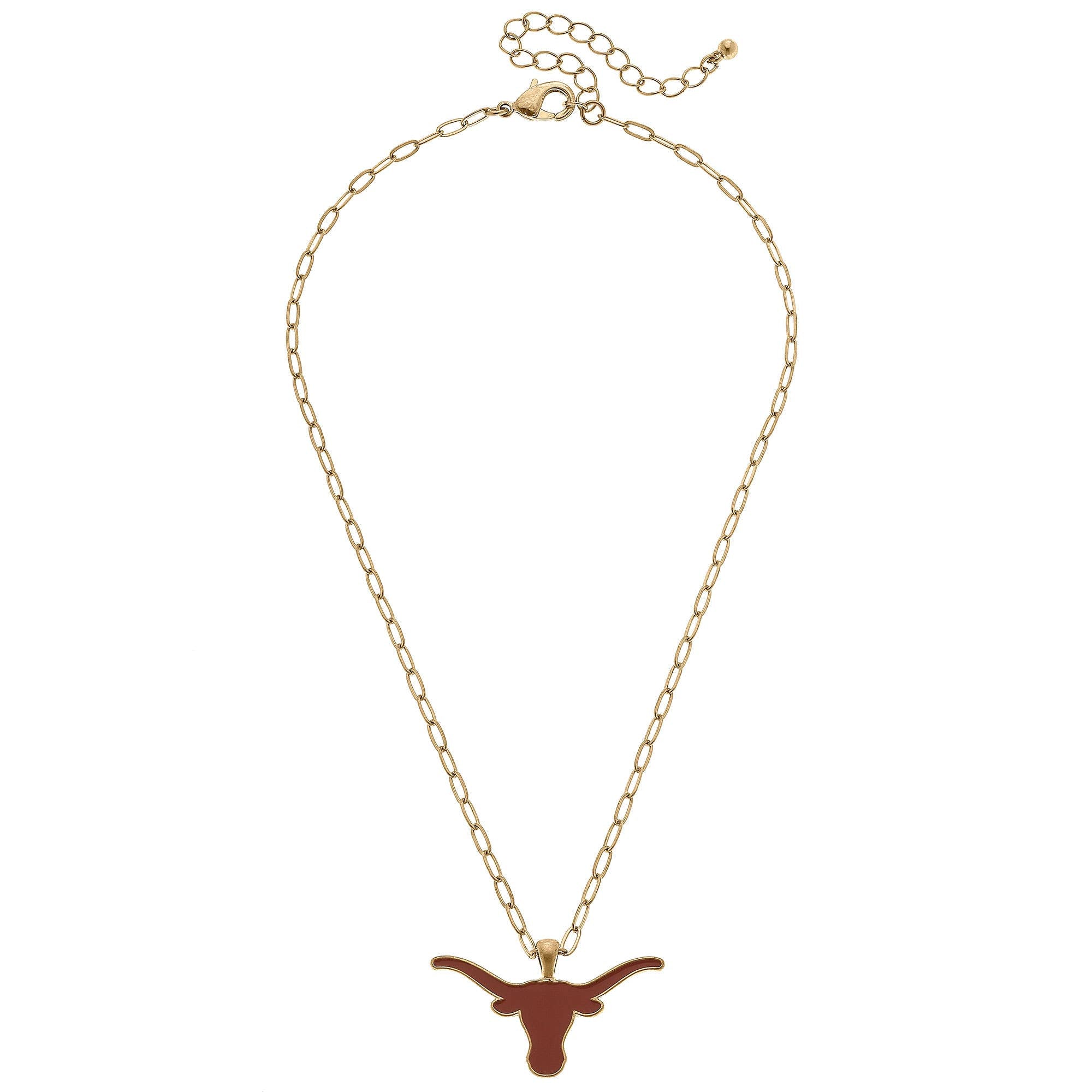 Texas Longhorns Logo Necklace