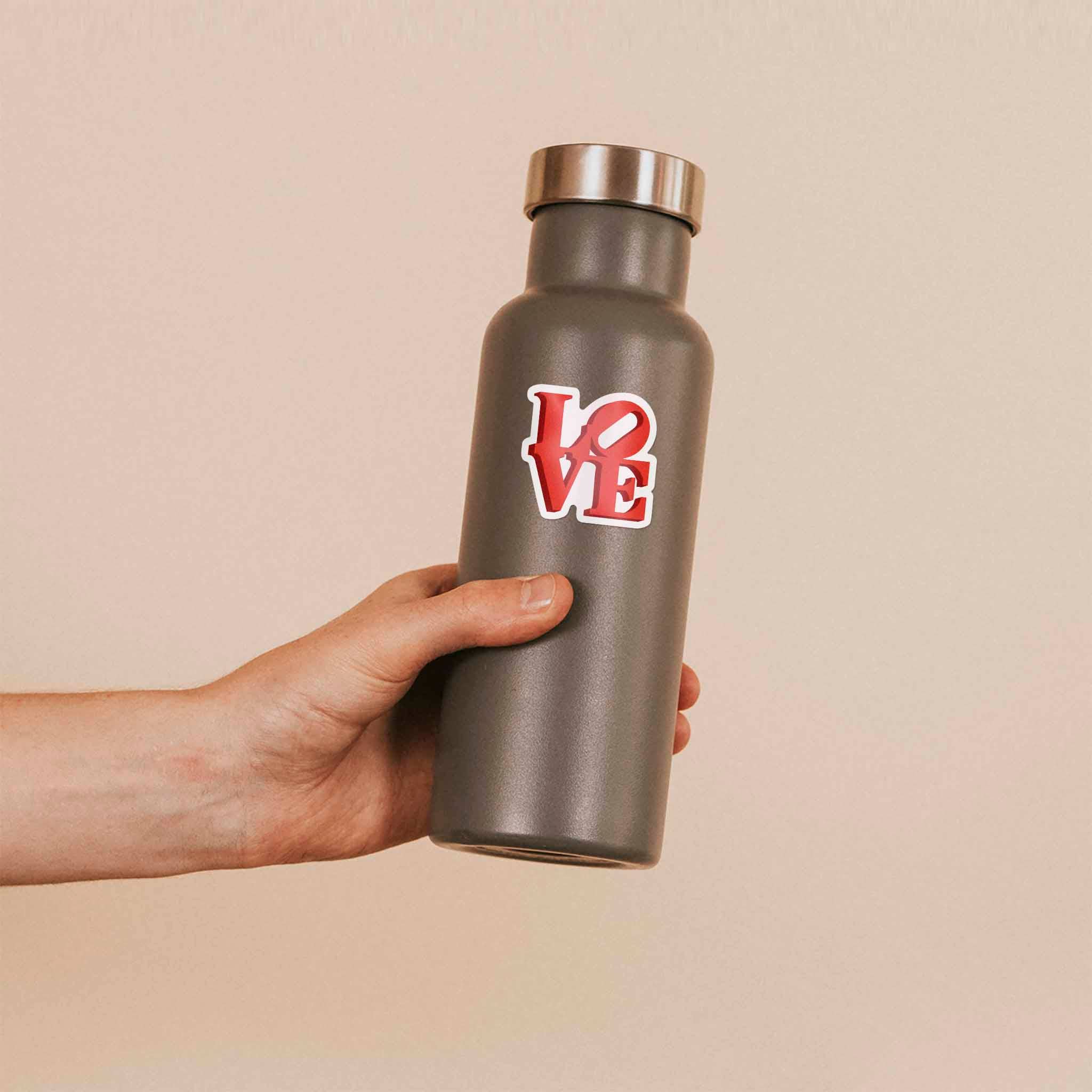 LOVE Sticker - Tucker Brown