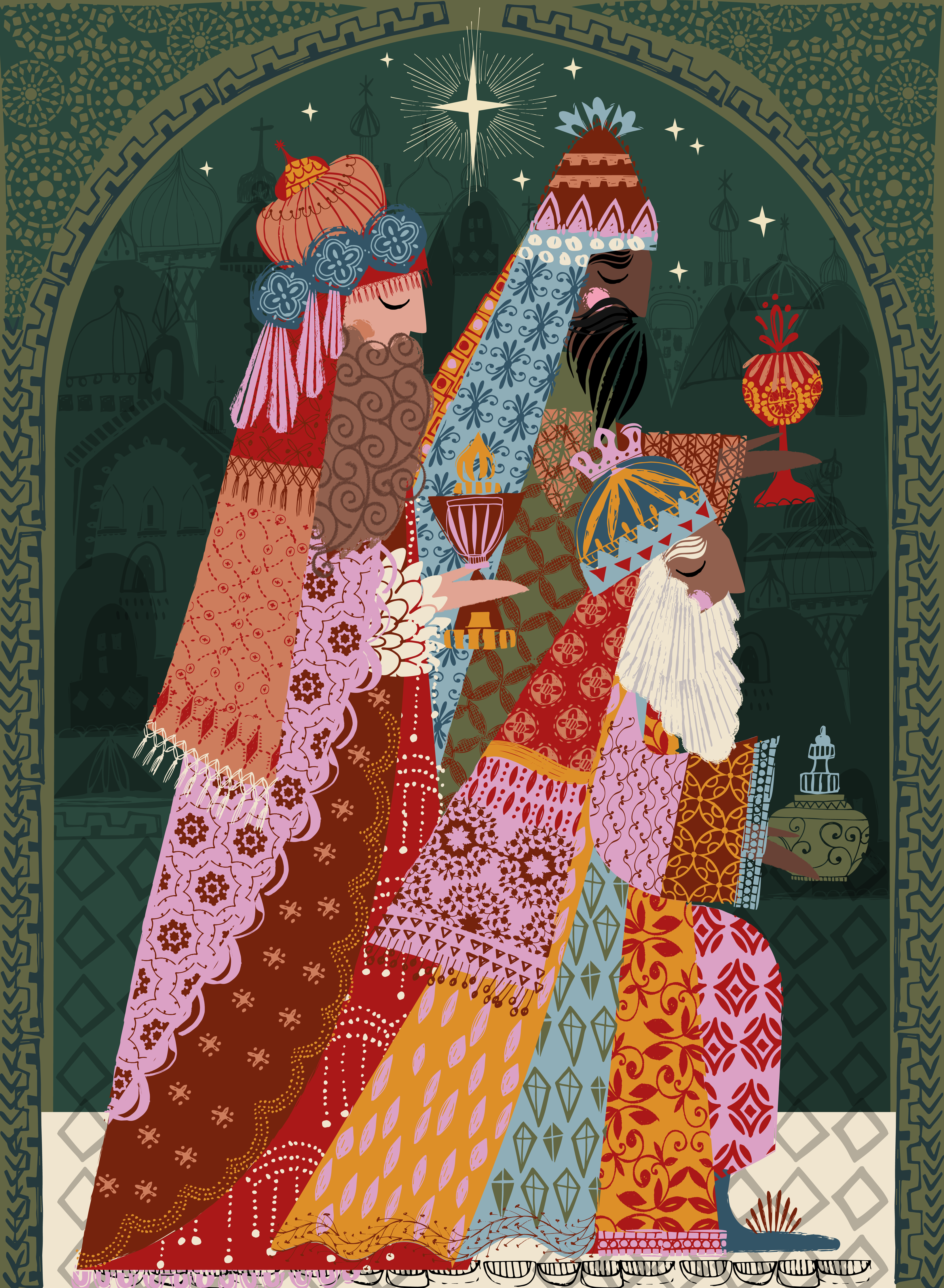 We Three Kings 500 Piece Puzzle