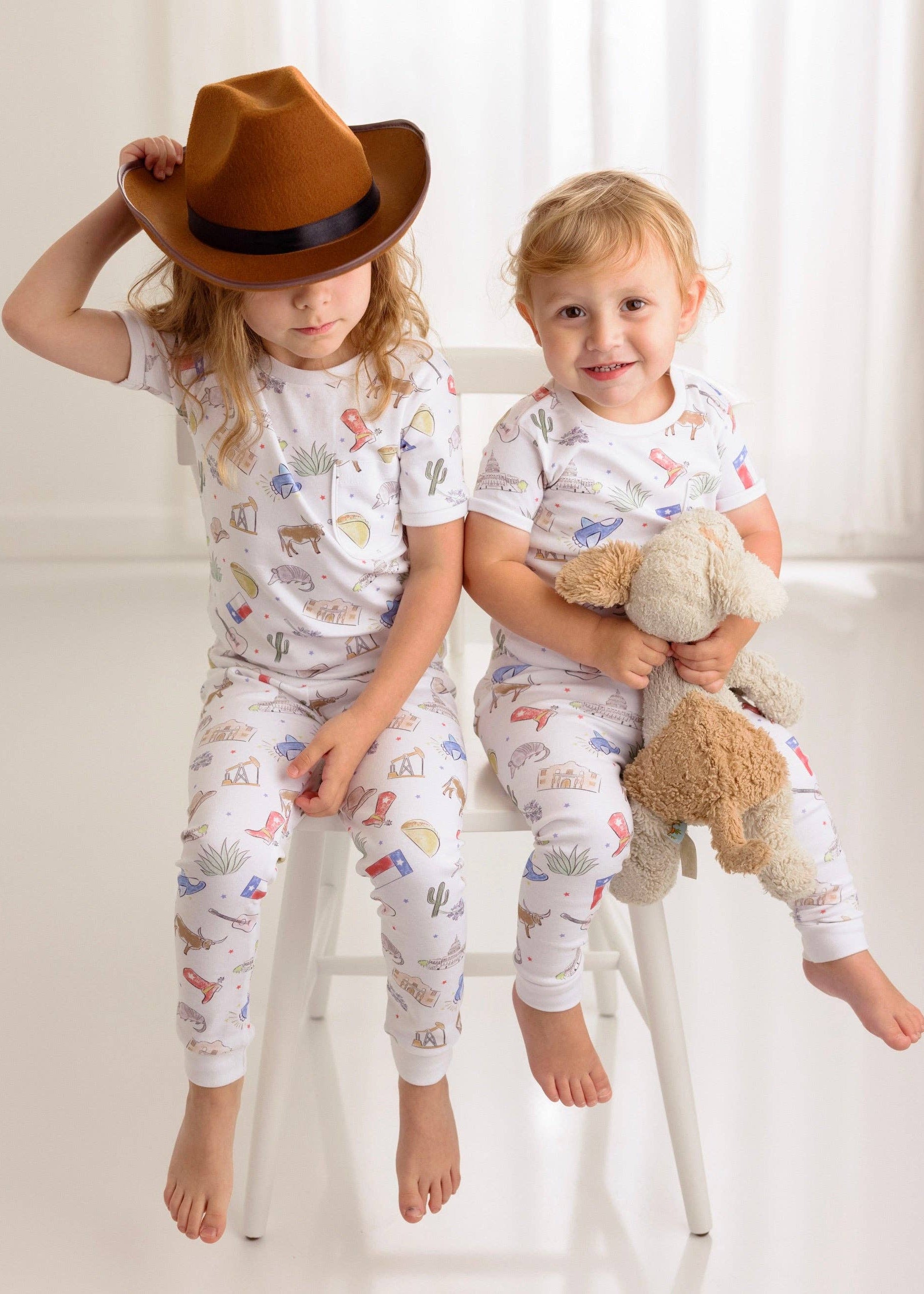 Texas Kids PJ Set