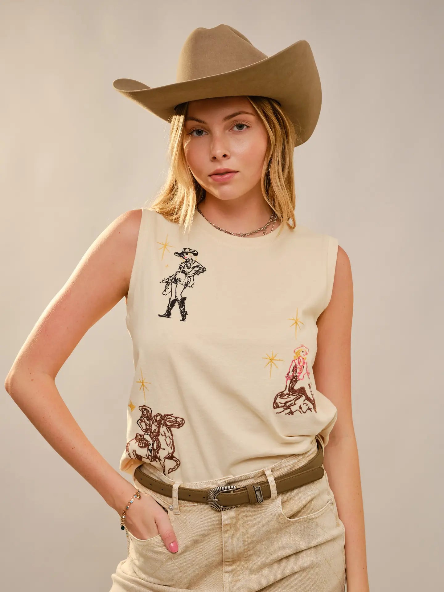 Western Icons Muscle Tee