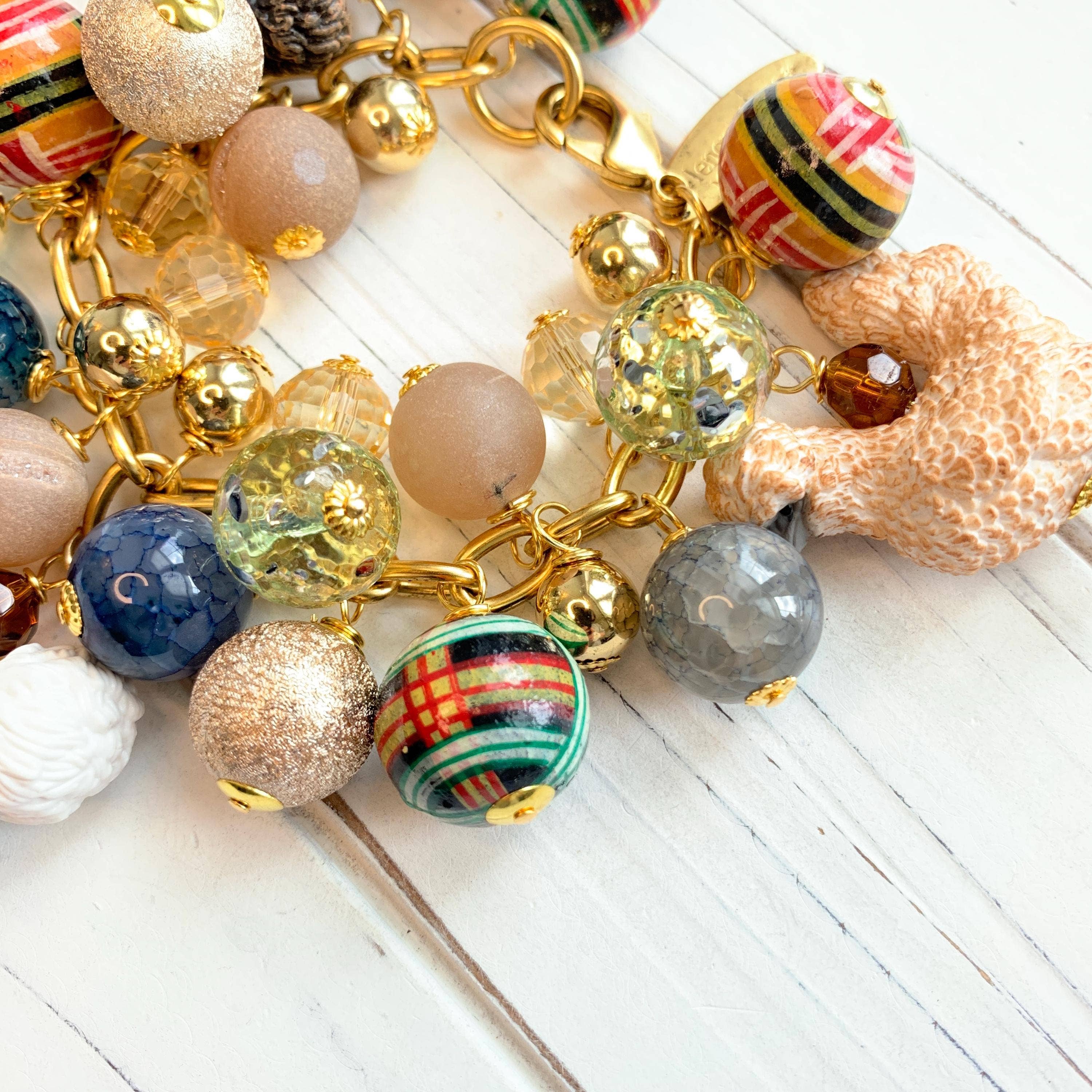 Silkie Chicken Charm Bracelet