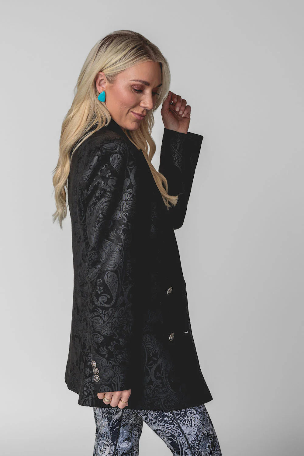 Trailblazer Suede Blazer - Midnight - Tucker Brown