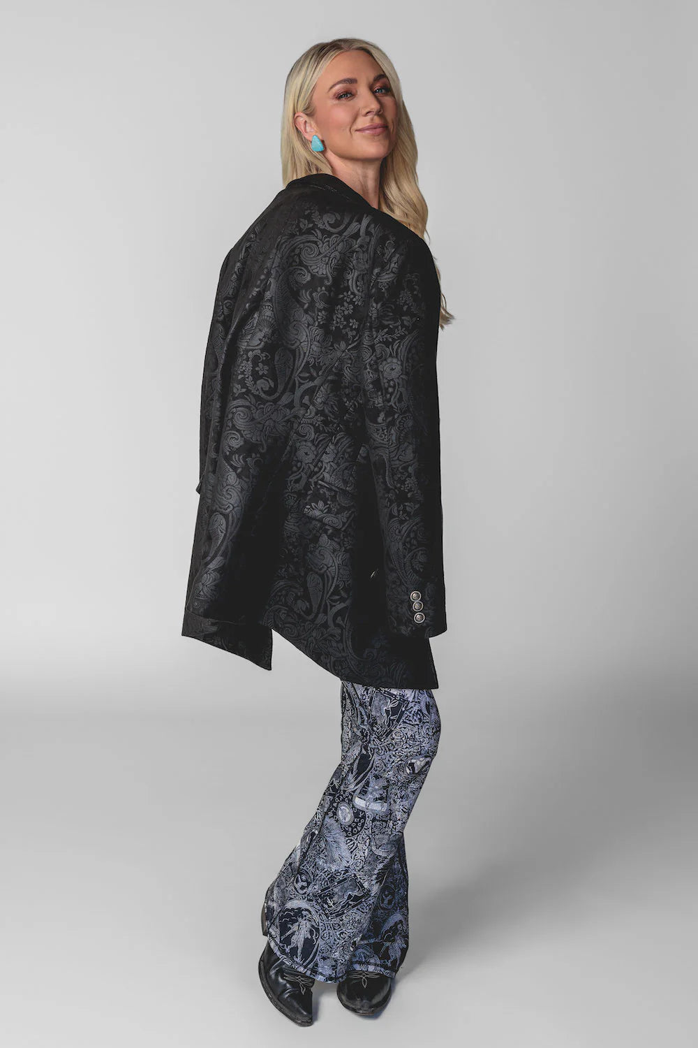 Trailblazer Suede Blazer - Midnight - Tucker Brown
