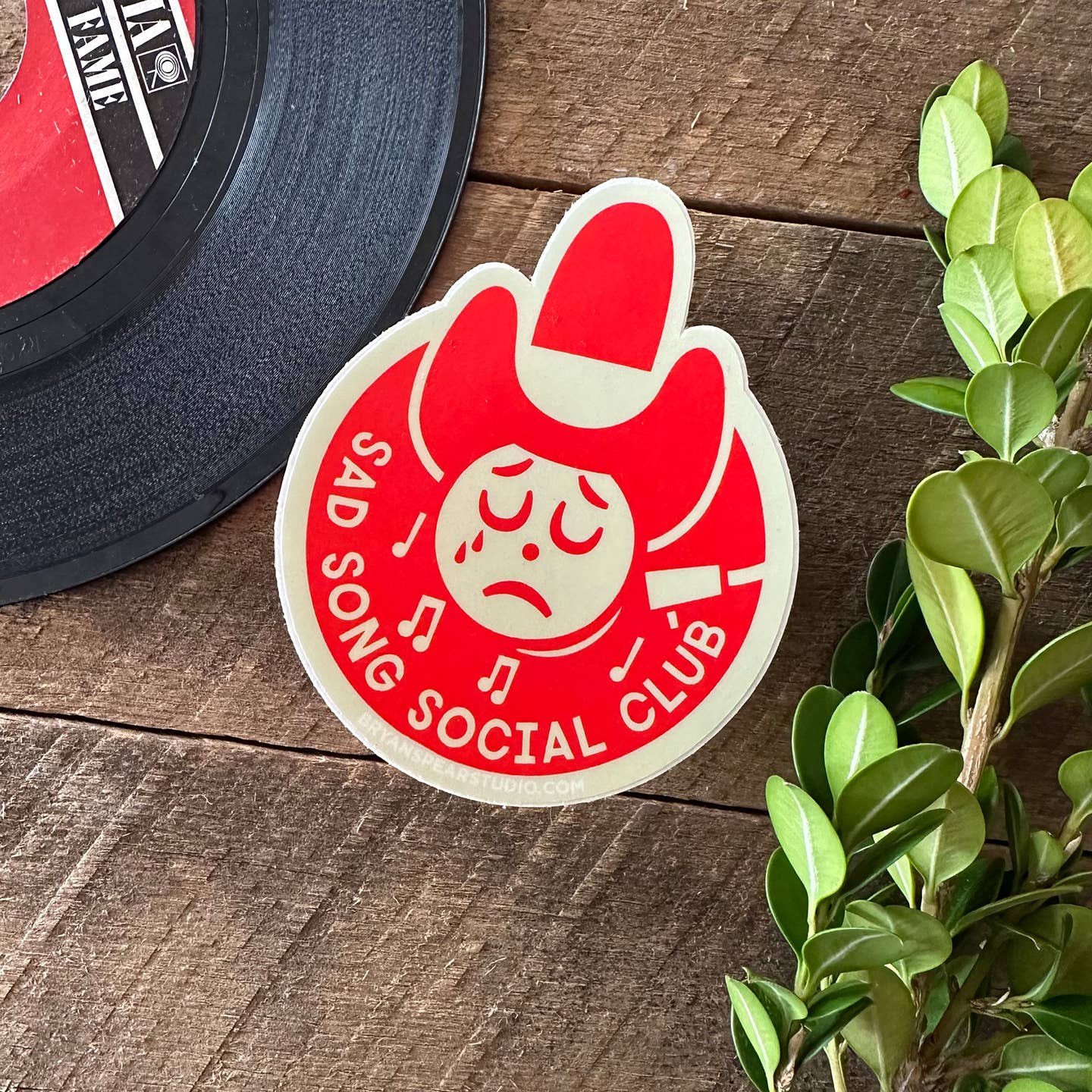 Sad Song Social Club Sticker