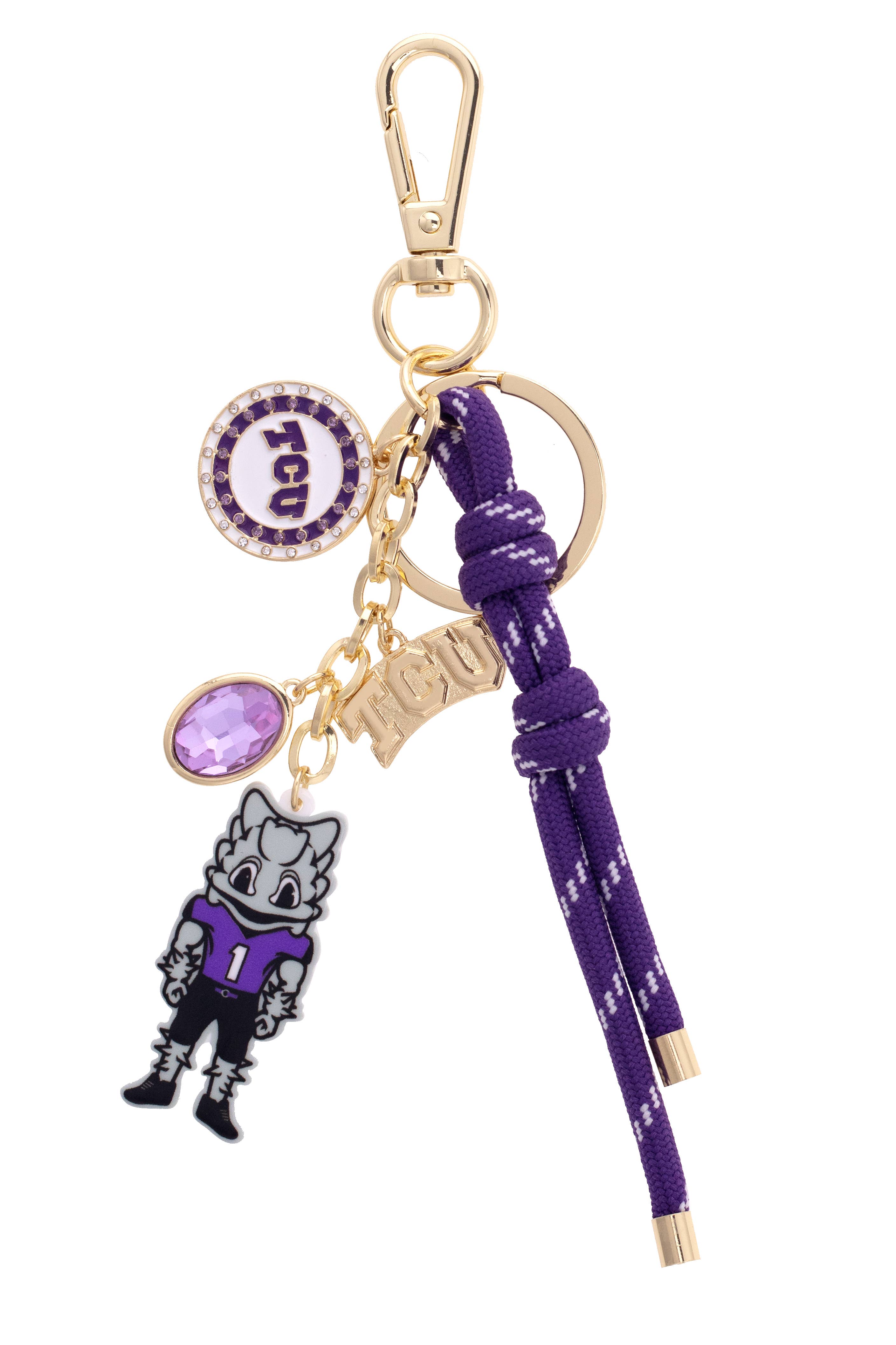 TCU Charm Bag Charm