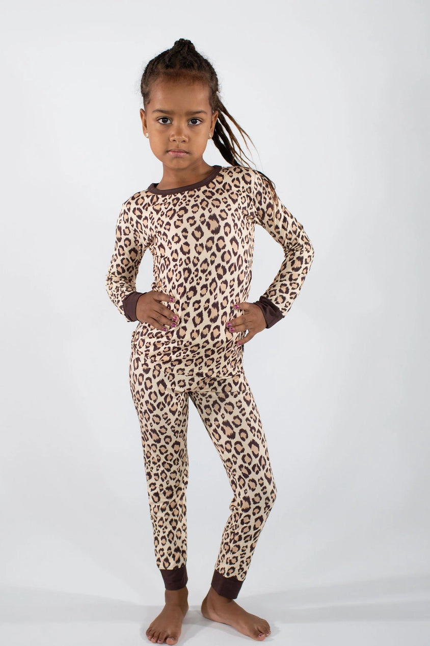 Leopard Pajama Set