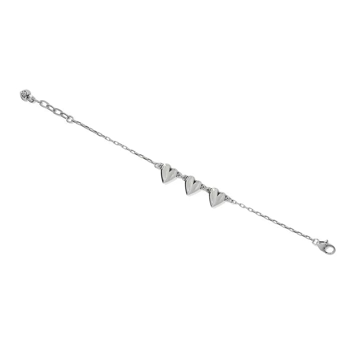 Cascade Heart Trio Bracelet
