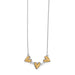 Cascade Heart Mini Necklace - Gold - Tucker Brown