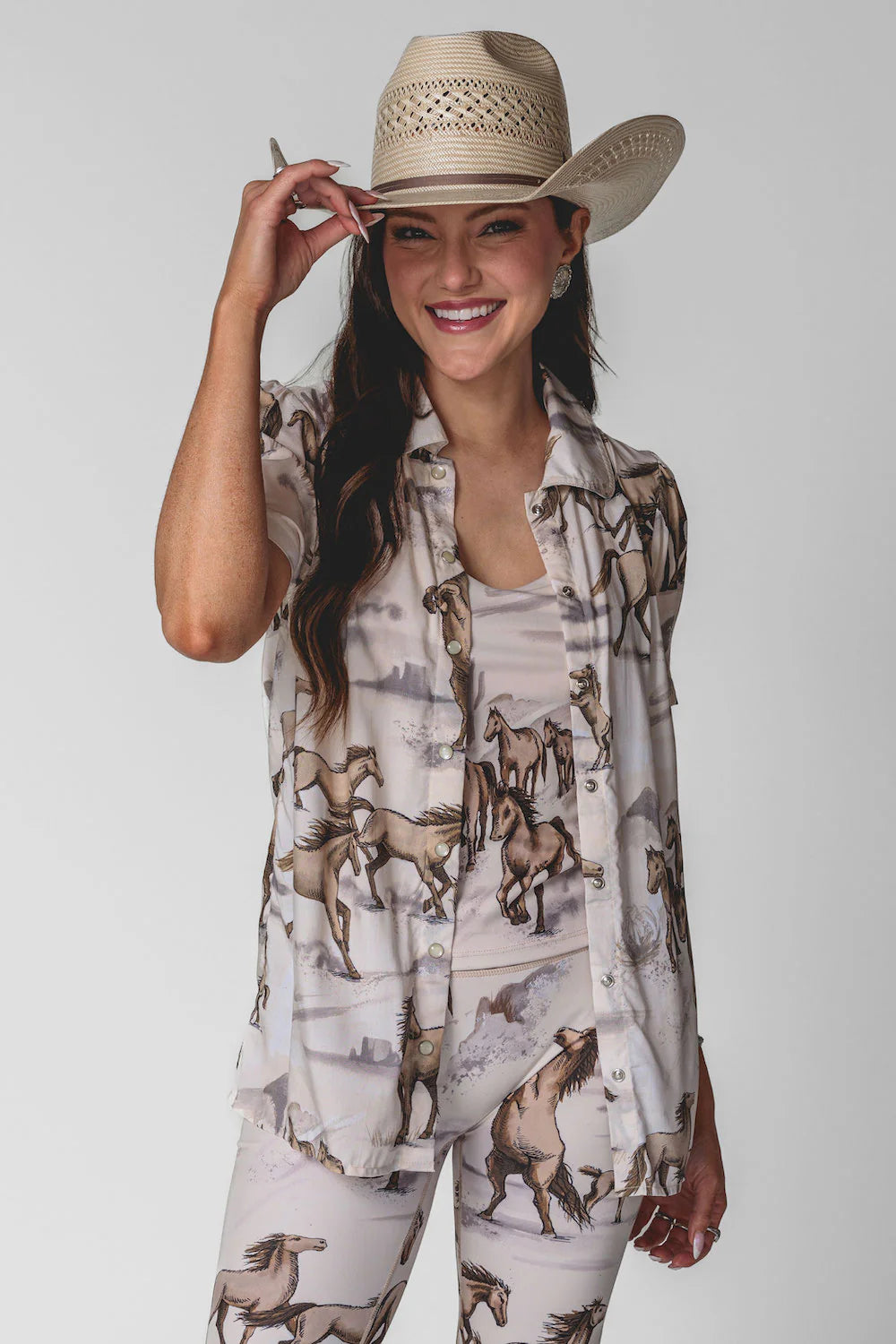 Chantilly Wild + Free Bow Tie Blouse