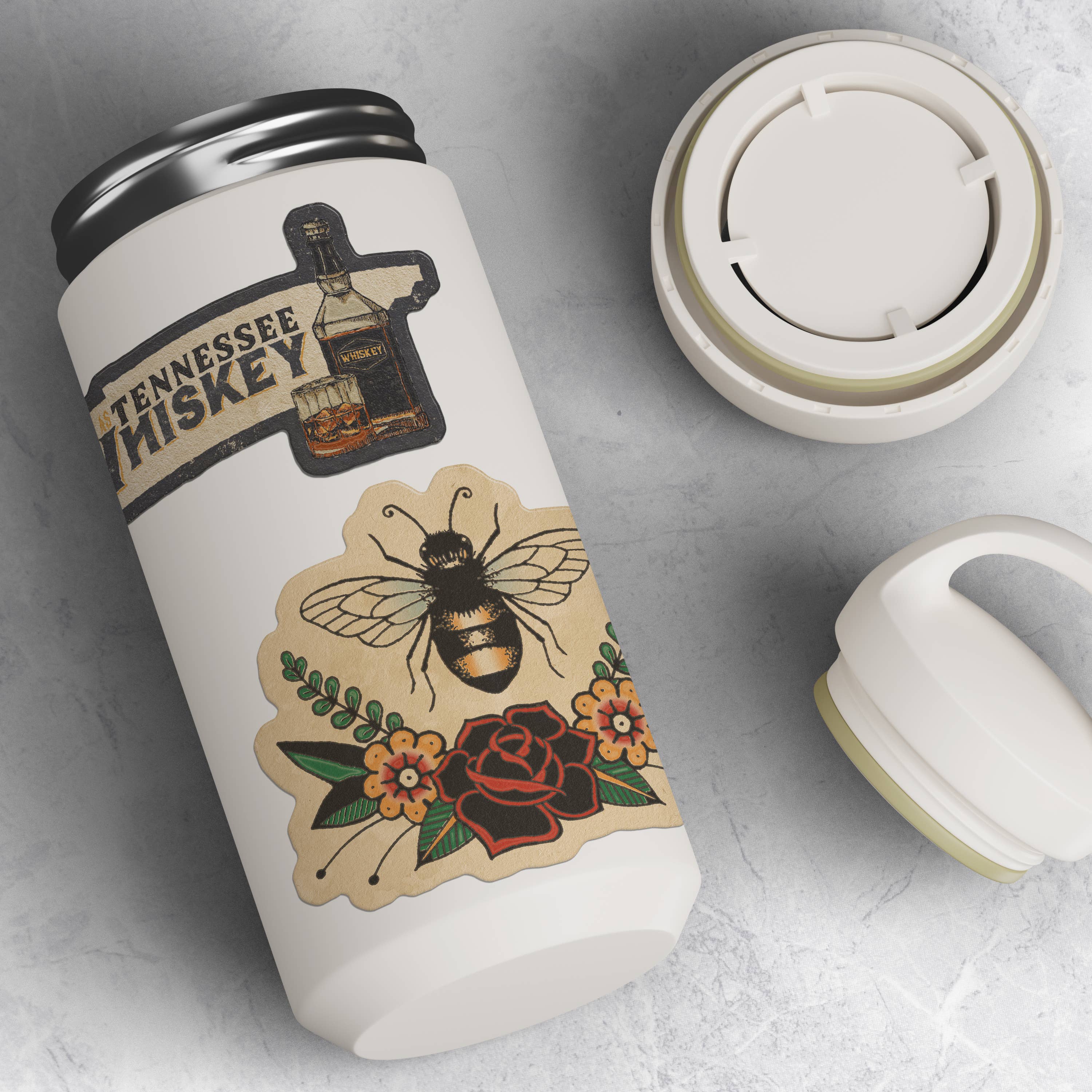 Leave Her Wild Horse Sticker