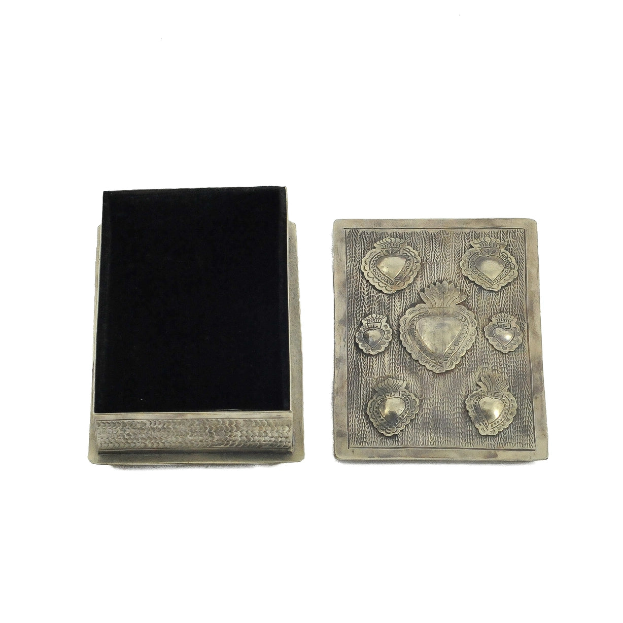 Rustic Silver Milagro Keepsake Box