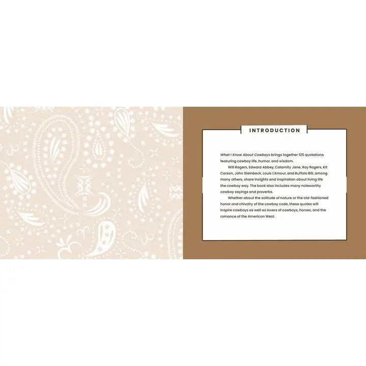 Know About Cowboys Book