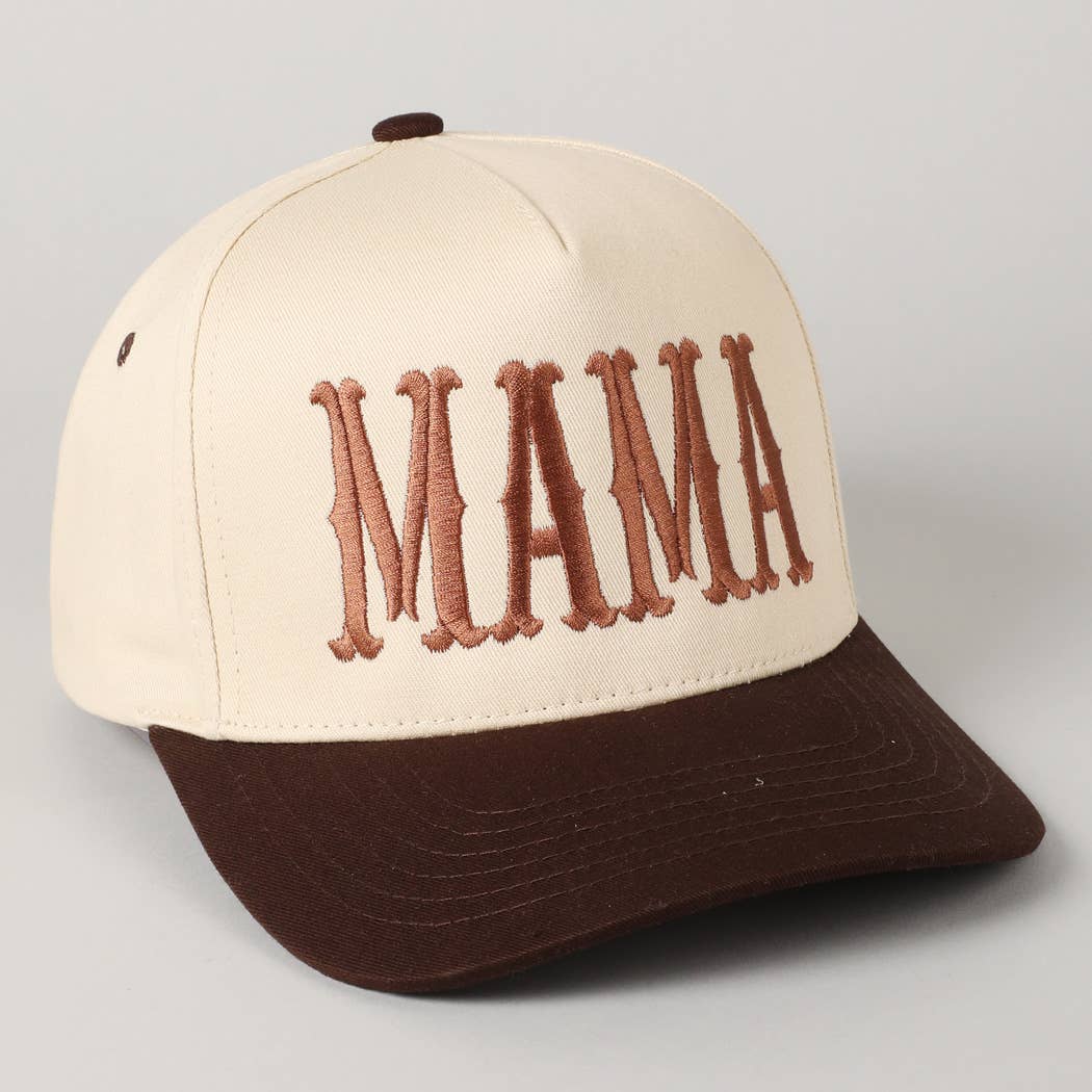 MAMA Baseball Cap - Brown