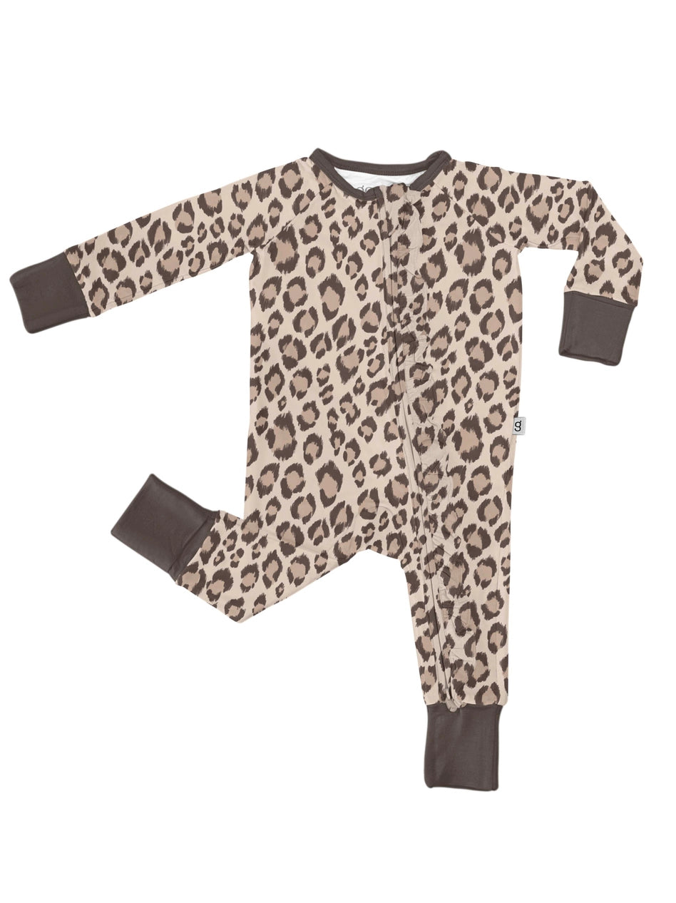 Leopard PJ Onesie