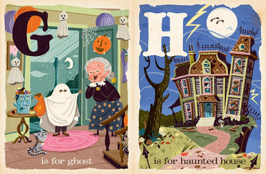 Z B Is For Boo - A Halloween Alphabet Book - Tucker Brown