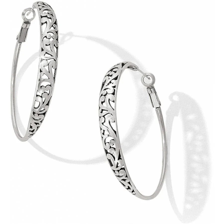 Elora Leverback Hoop Earrings