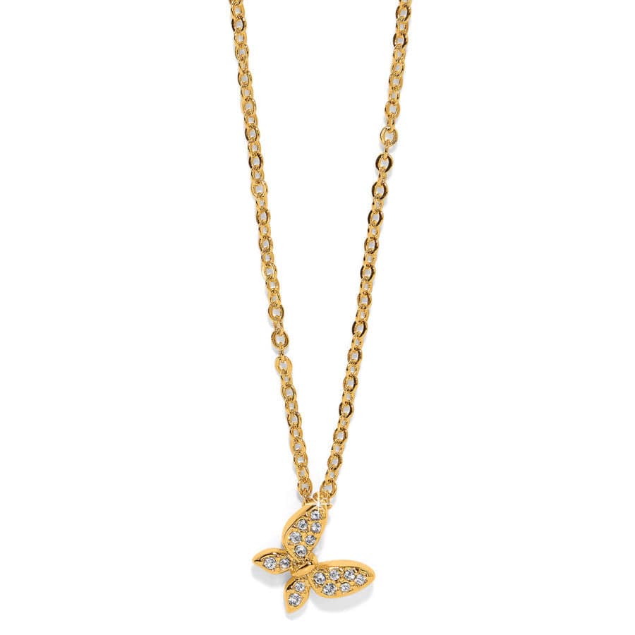&Enchanting Butterfly Necklace - Gold