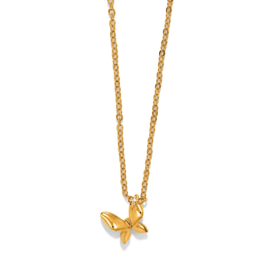 &Enchanting Butterfly Necklace - Gold