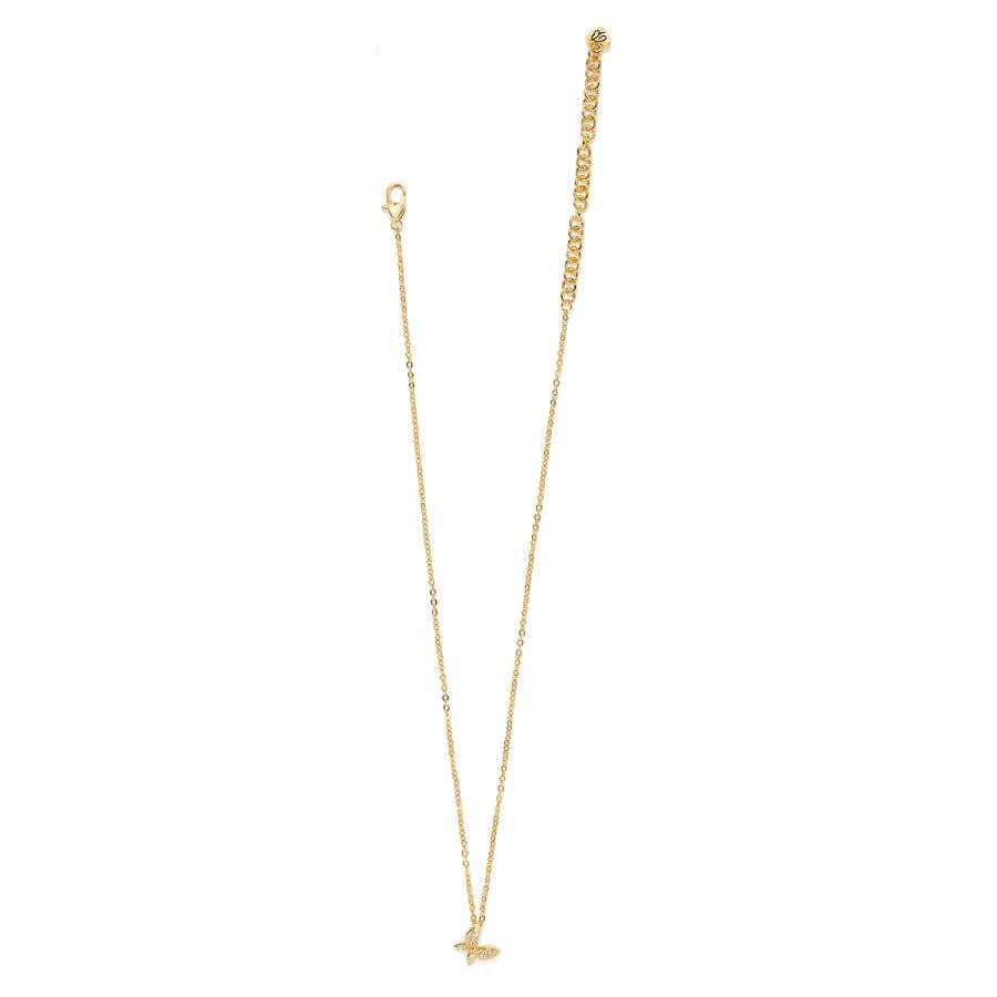 &Enchanting Butterfly Necklace - Gold