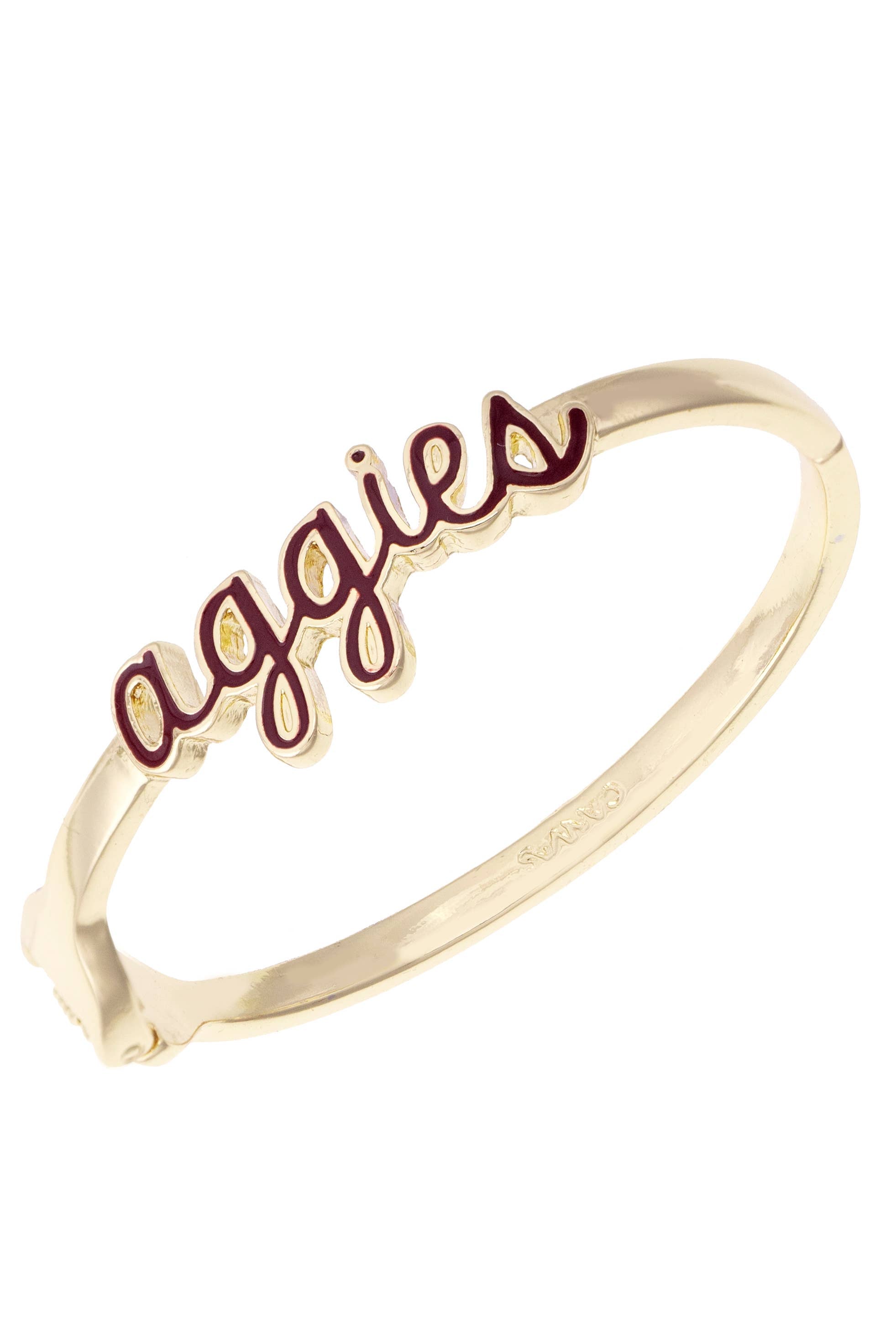 Aggies Cursive Bangle