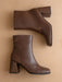 Demi Boot - Coffee - Tucker Brown