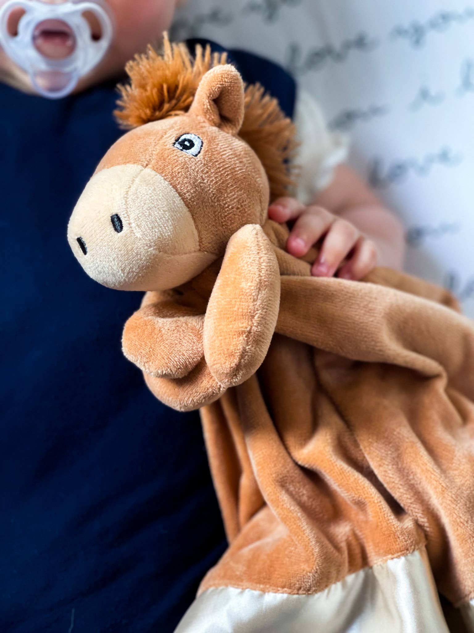 Horse Lovey Blanket
