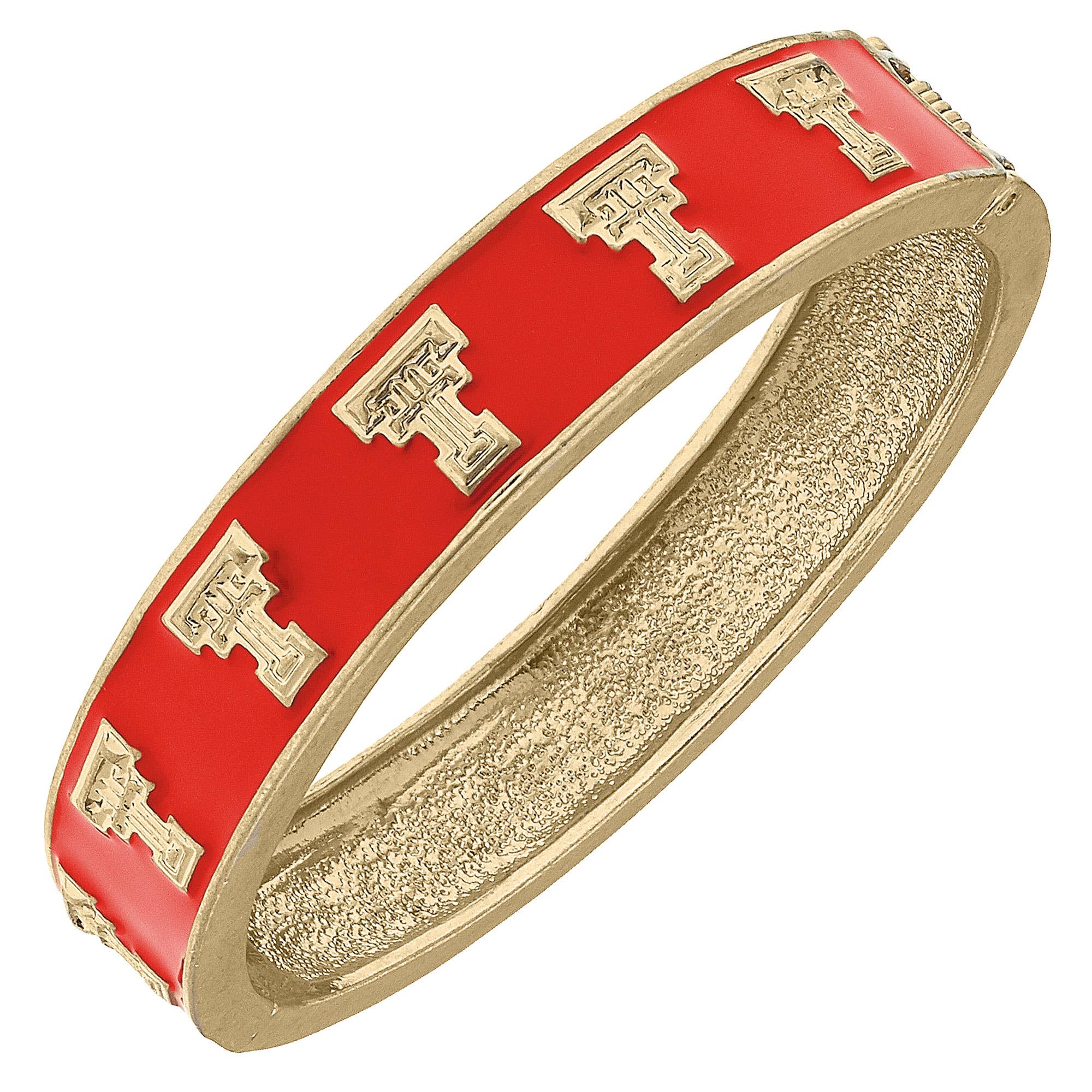 Texas Tech Red Raiders Logo Hinge Bangle