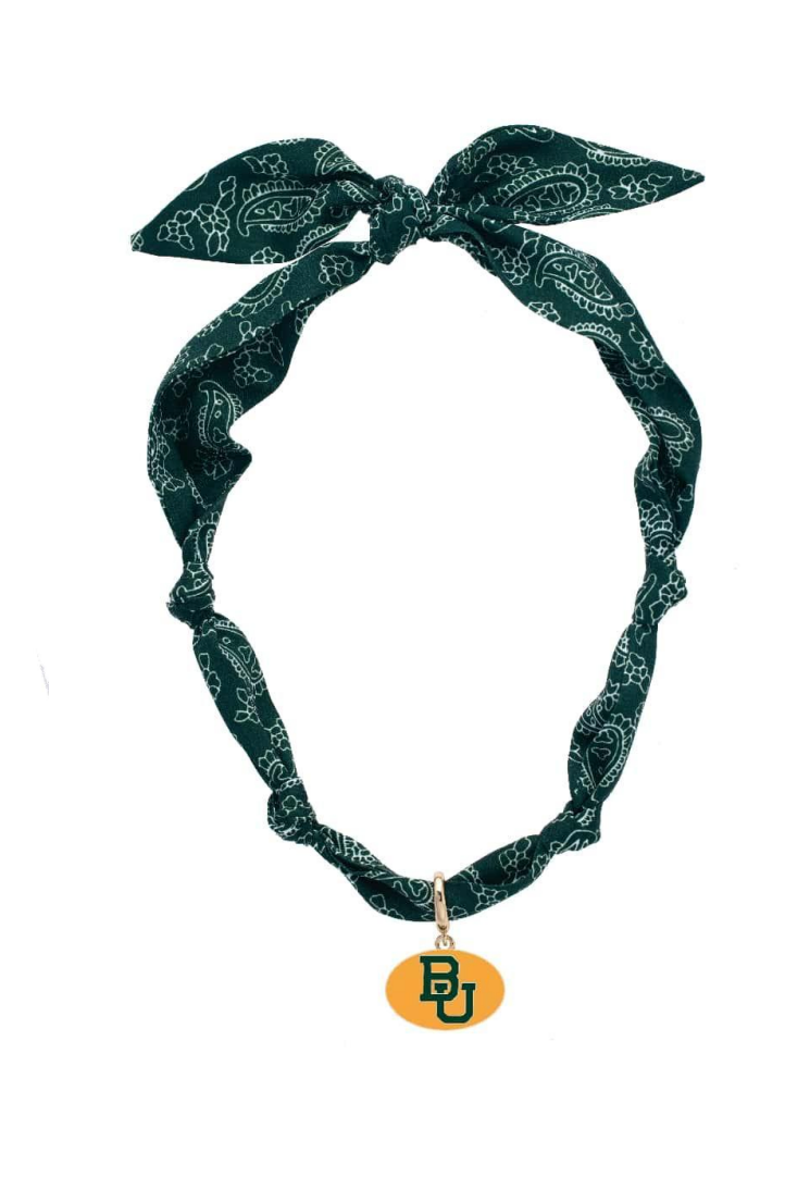Baylor Bears Scarf Necklace
